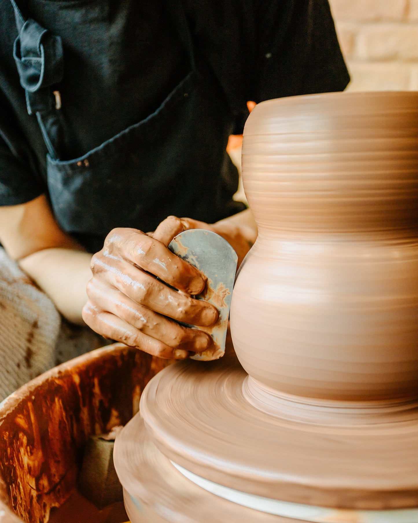 Intermediate Wheel Throwing Class: 6 Weeks