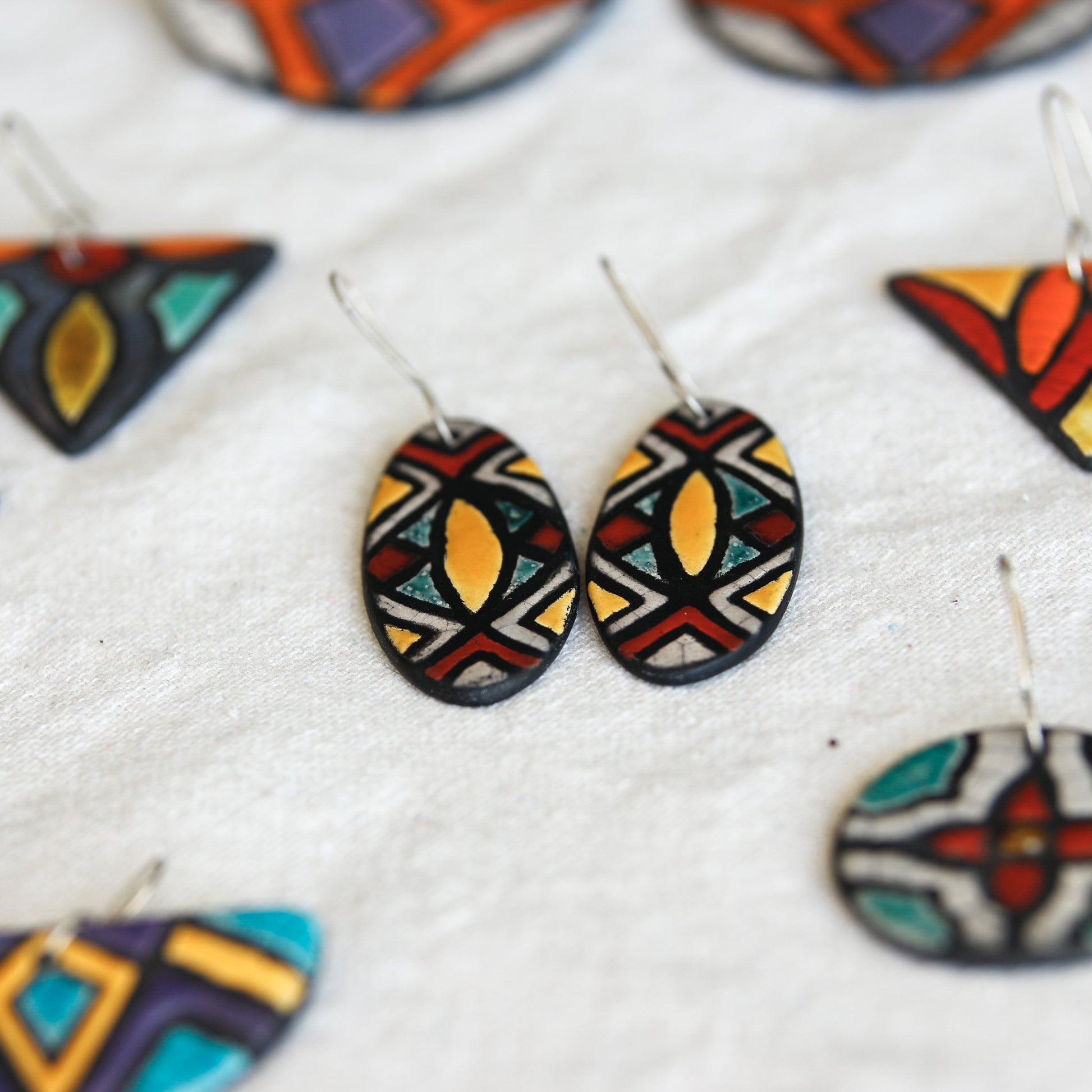 Ceramic Earrings - Atelier Forma