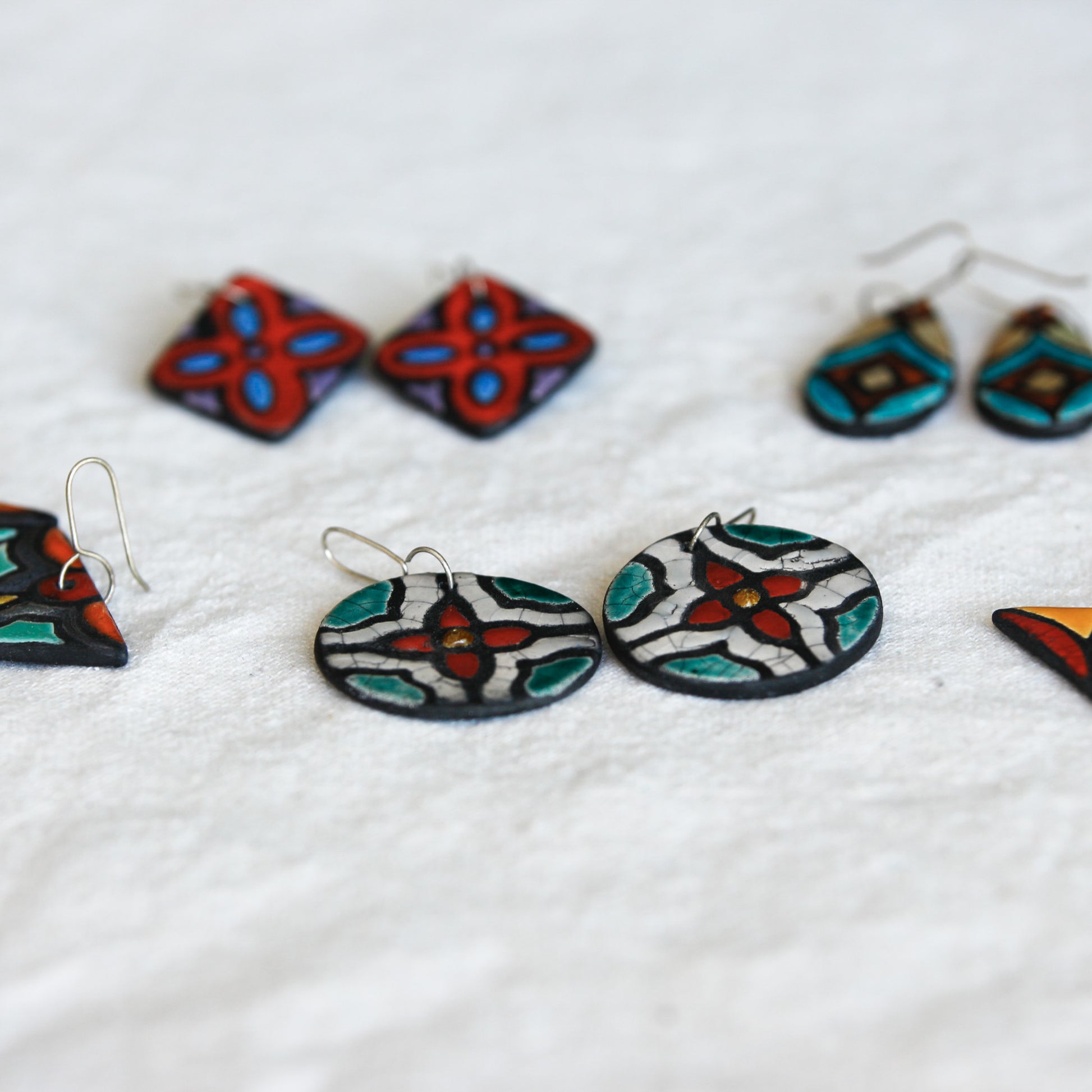 Ceramic Earrings - Atelier Forma