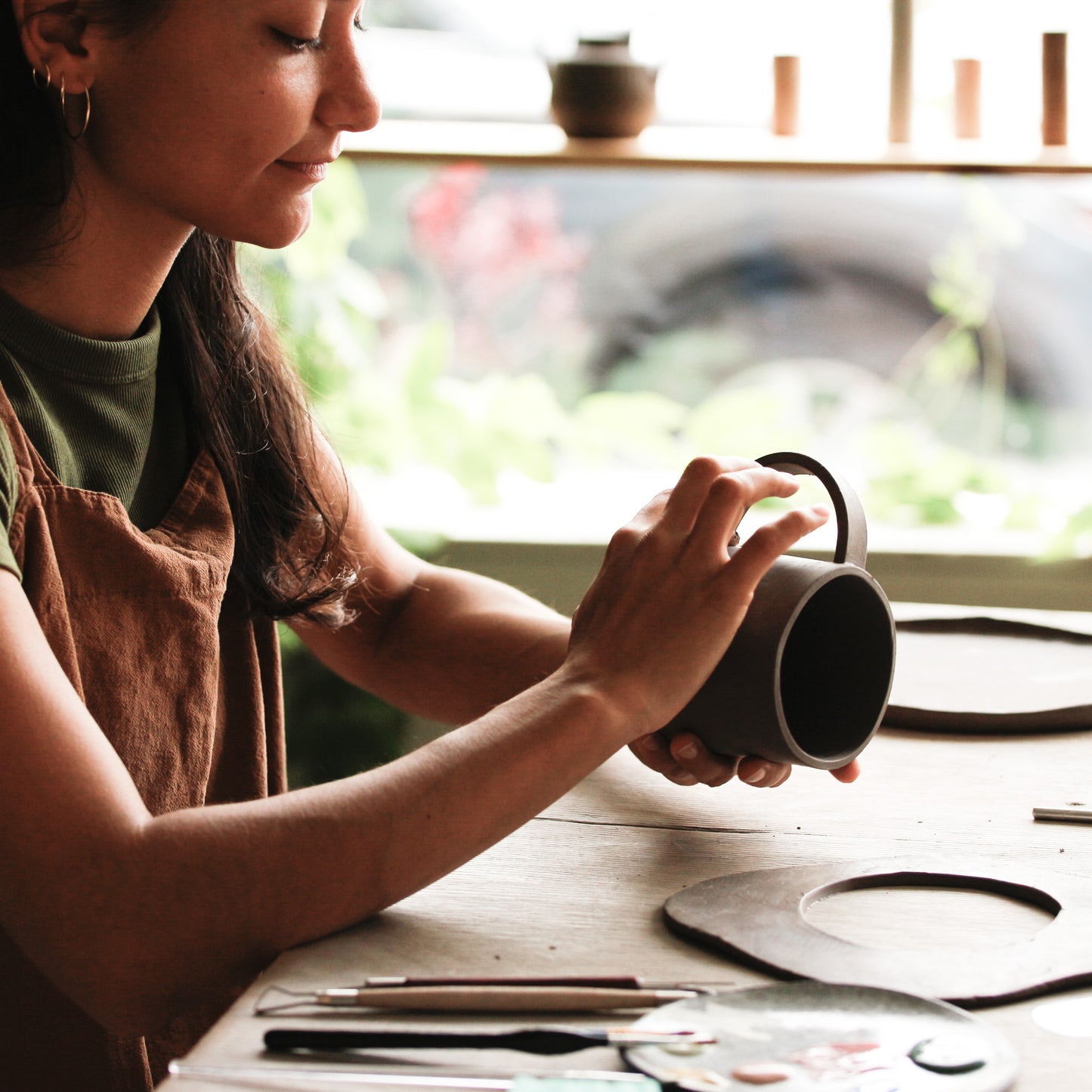 HOT COCOA AND POTTERY: MUG WORKSHOP