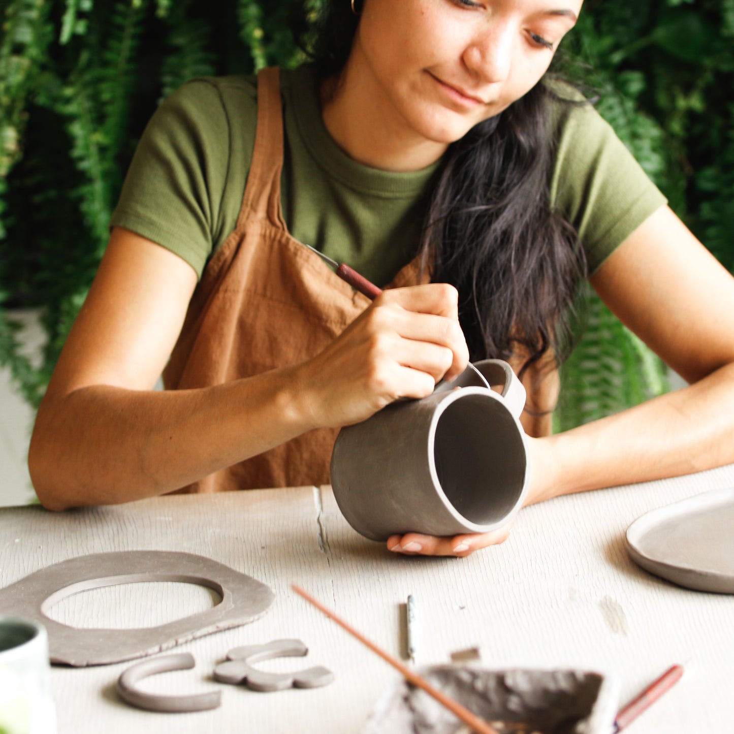 HANDBUILDING WORKSHOP: MUG AND PLATE