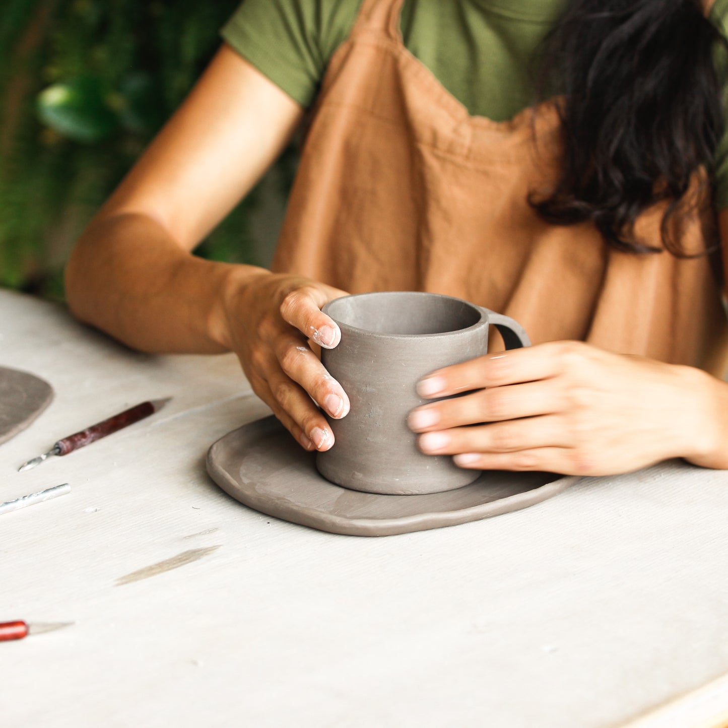 HANDBUILDING WORKSHOP: MUG AND PLATE