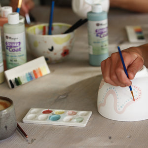 PRIVATE  EVENT - PAINTING ON CERAMICS