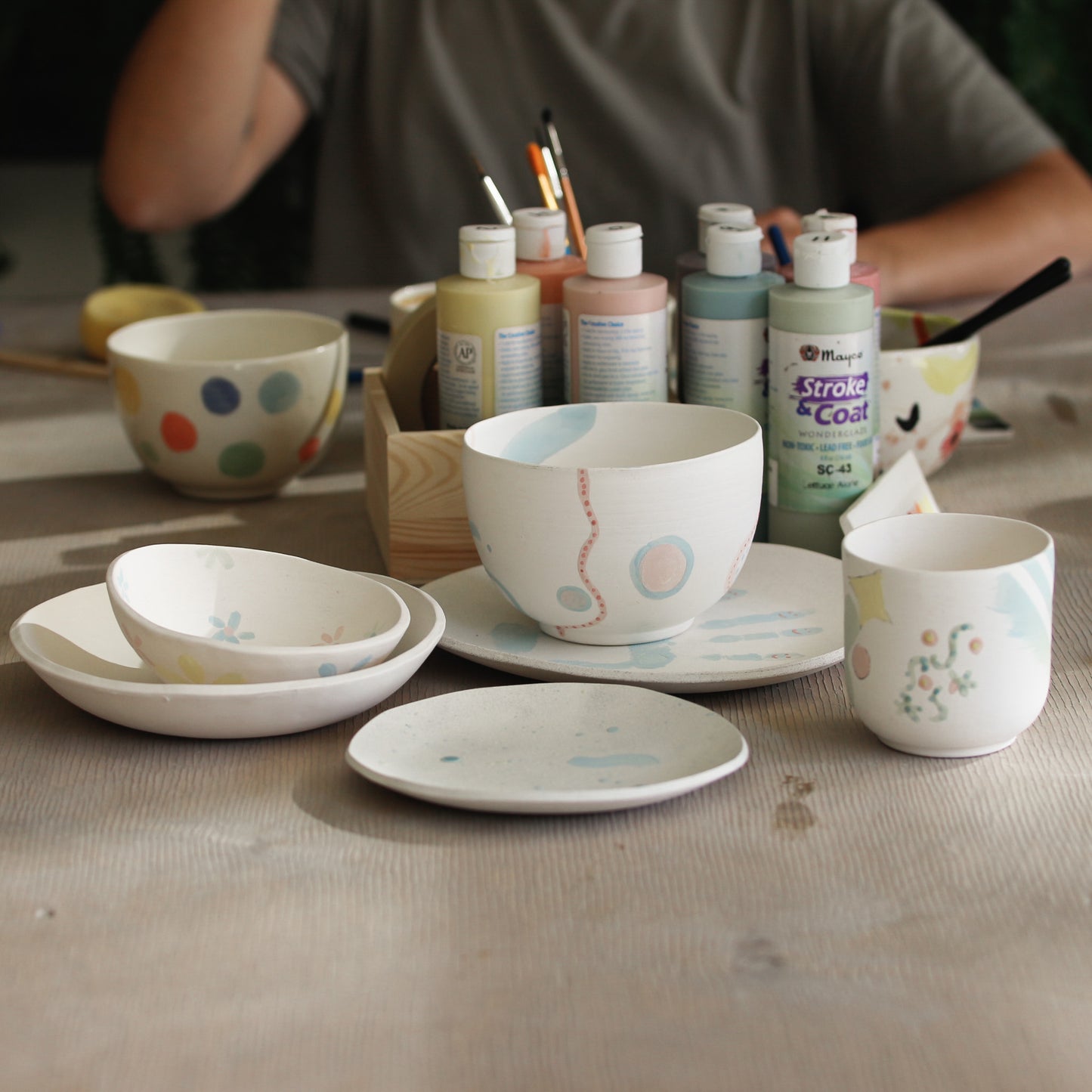 PRIVATE  EVENT - PAINTING ON CERAMICS