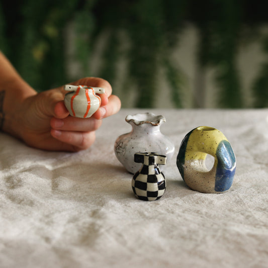 HANDBUILDING WORKSHOP: MINIATURE CERAMICS